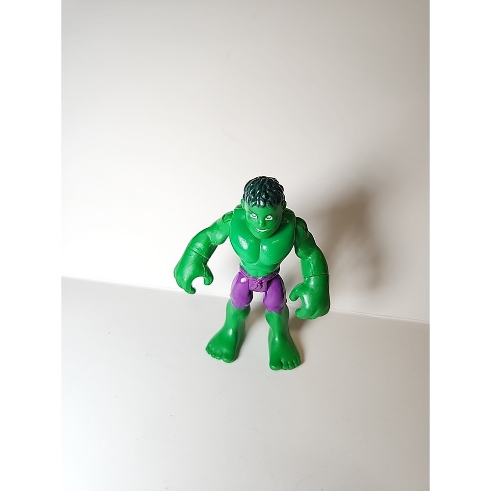 Imaginext Marvel Super Heroes Playskool Hasbro Hulk Action Figure 3"‎